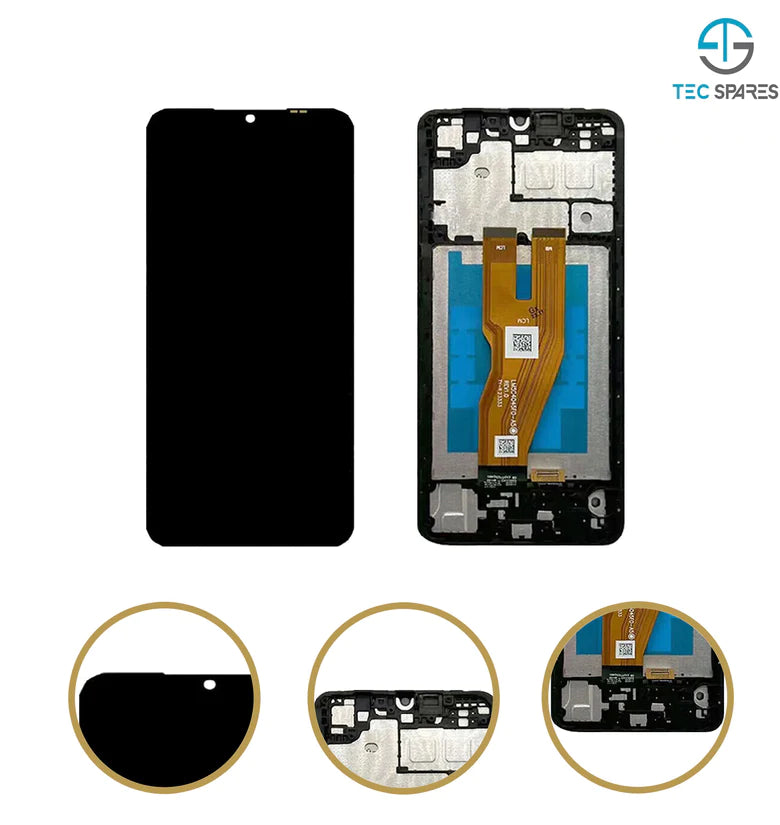 LCD For Galaxy A05 A055 SM-A055F A055F/DS A055M/DS Display Touch Screen Frame