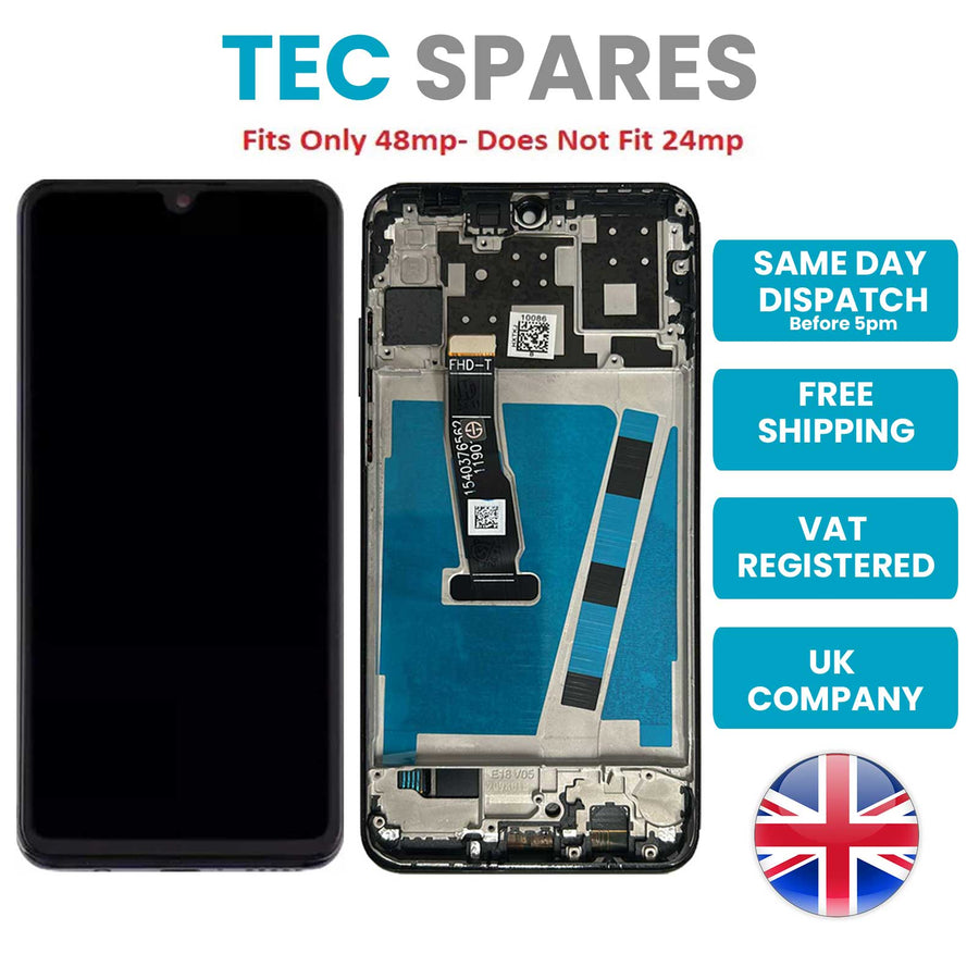 LCD Display Touch Screen Digitizer Replacement For Huawei P30 Lite MAR-LX1 FRAME