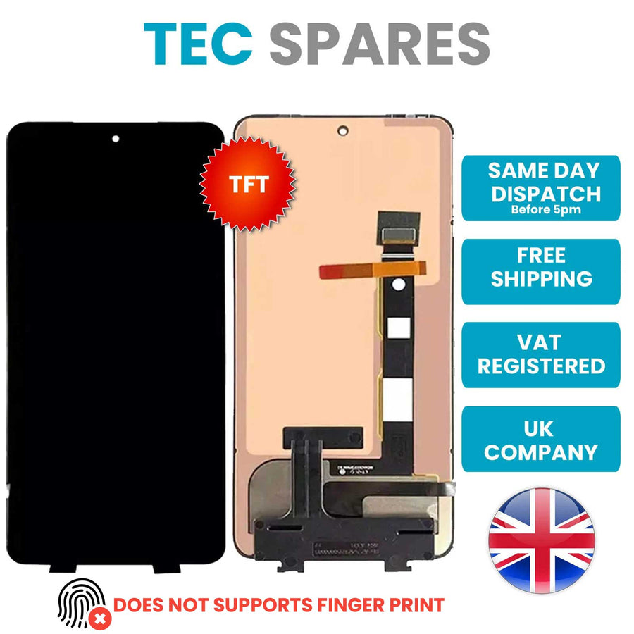 Motorola Moto G72 XT2255-1 TFT LCD Touch Screen Display Assembly Replacement
