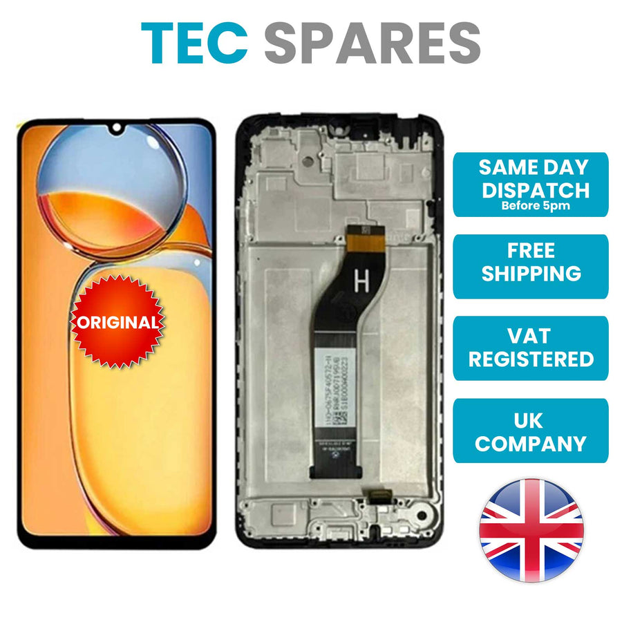 Xiaomi Redmi 13C Lcd Screen Display Touch Original 23100RN82L 23106RN0DA 13C