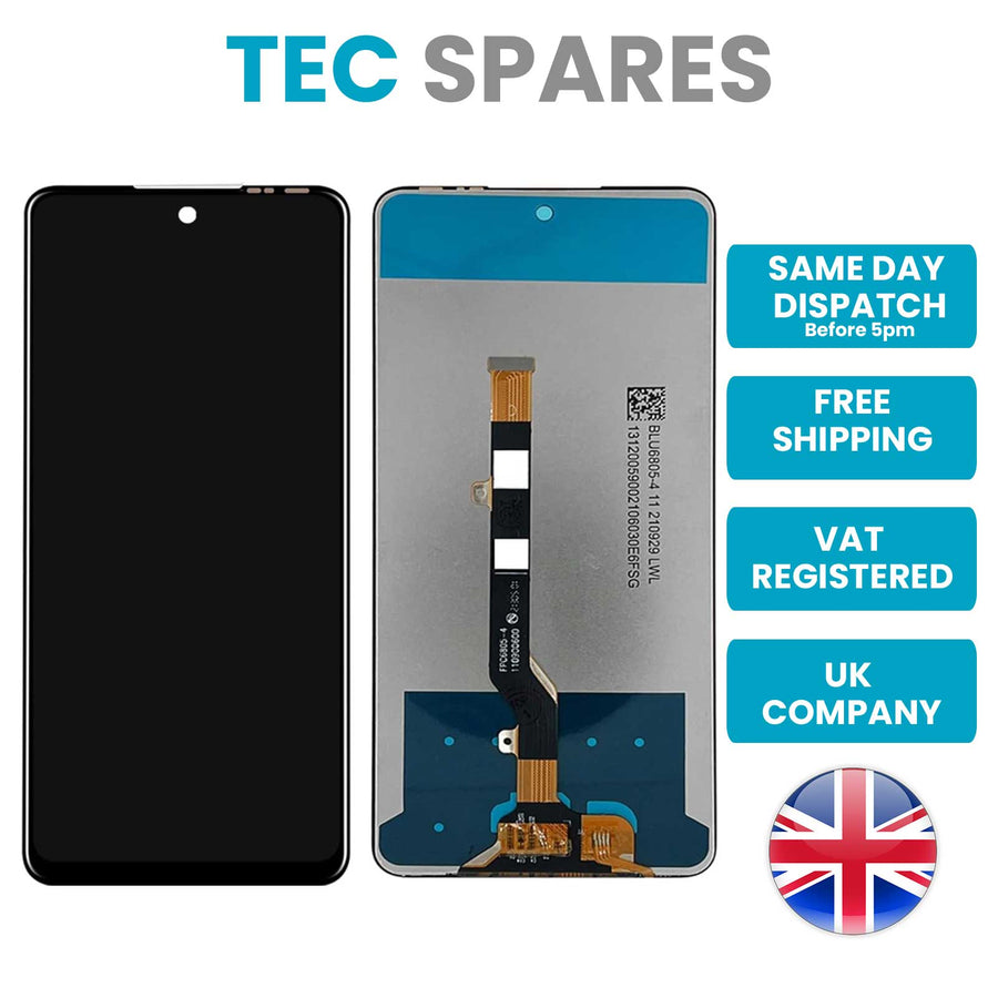 Tecno Camon 18 CH6 CH6n LCD Touch Screen Display Digitizer Replacement Glass