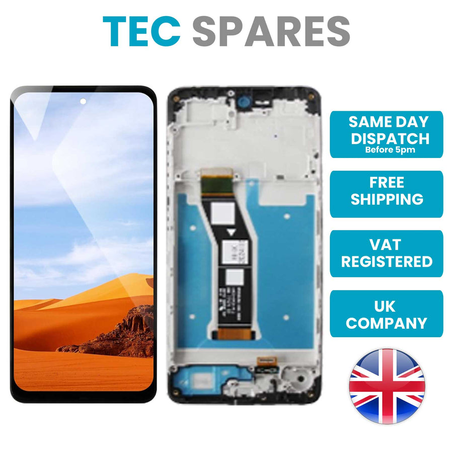 Motorola Moto G04S XT2421-8 Replacement LCD Display Touch Screen + FRAME