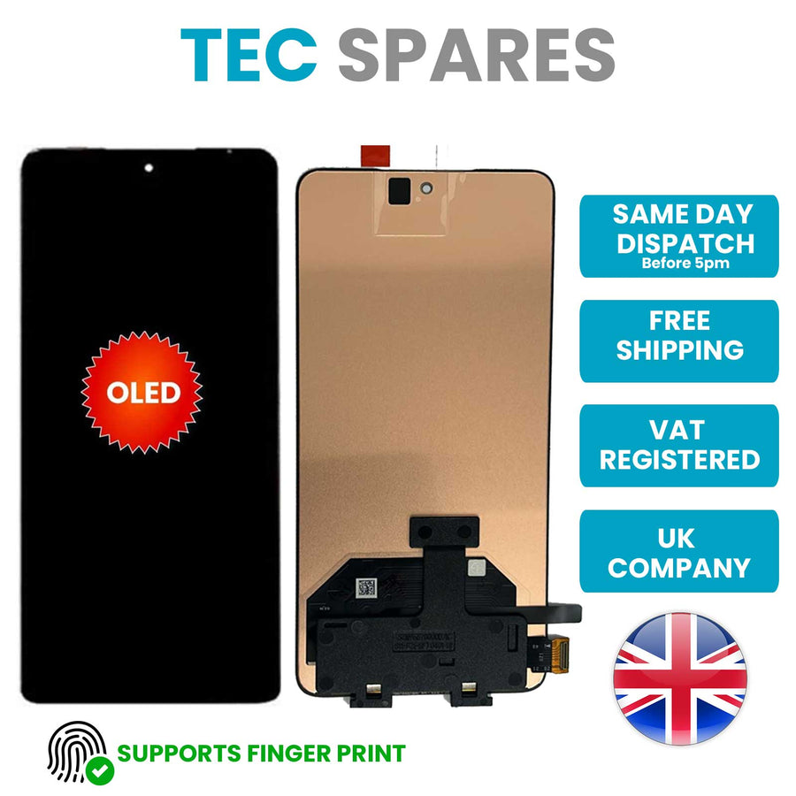 Motorola edge 70 5G XT2601-2 OLED LCD Display Screen Digitizer Replacement Glass