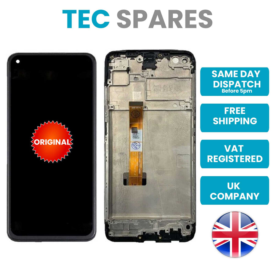 OPPO A72 CPH2067 LCD Replacement Display Digitizer Touch Screen BLACK FRAME