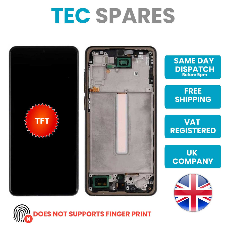 Samsung Galaxy A33 SM-A336E A336B TFT LCD Screen Touch Digitizer Display + Frame