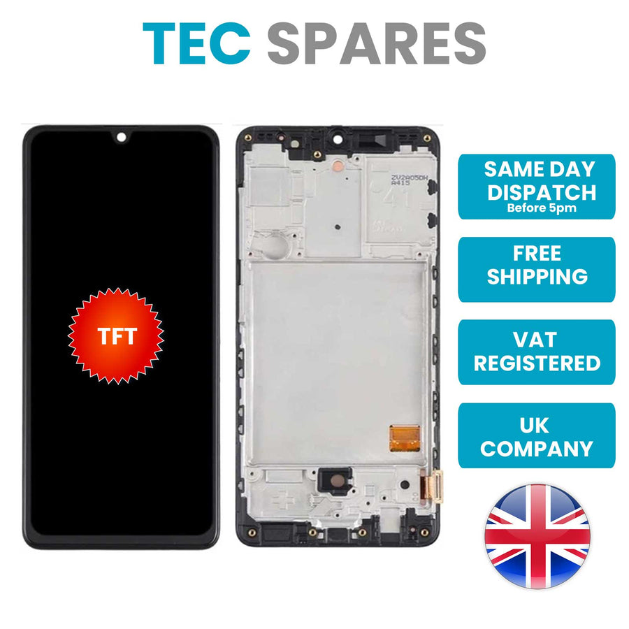 Samsung Galaxy A41 SM-A415 Incell TFT LCD Display Screen Touch Digitizer + Frame