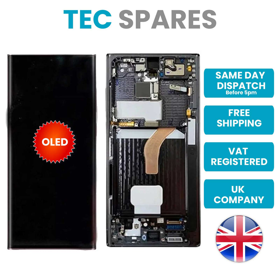 Samsung Galaxy S22 Ultra SM-S908 Replacement LCD Display Touch Screen Digitizer