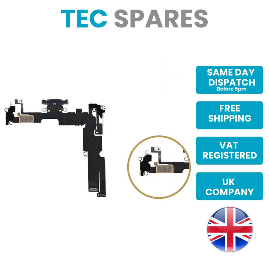 For iPhone 14 Plus Replacement Dock Charger Port Connector Charging Board Flex