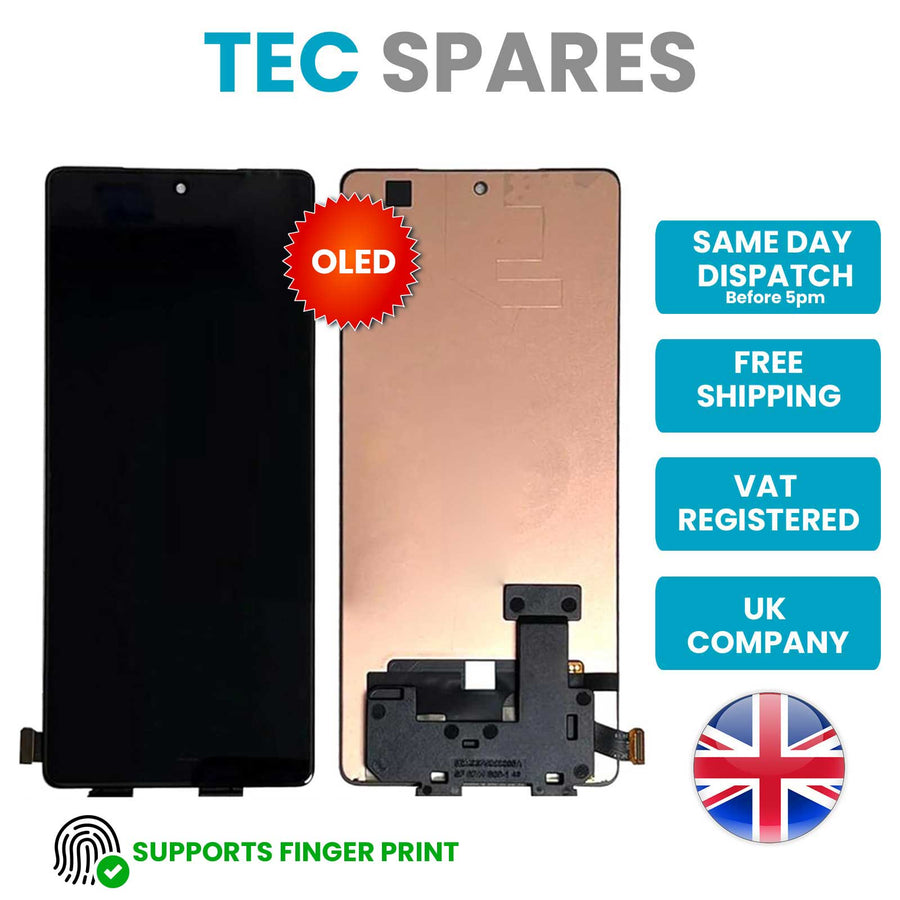Infinix Note 40 Pro X6851 OLED LCD Display Touch Screen Digitizer Replacement