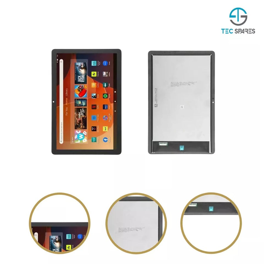 Amazon Fire HD 10 13th Gen 2023 TG425K Replacement LCD Display Touch Screen