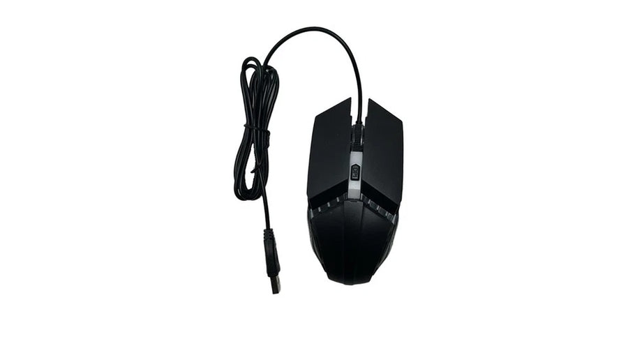 GADIHUA Backlit Mechanical Gaming Keyboard & Mouse Set Wired RGB LED Universal