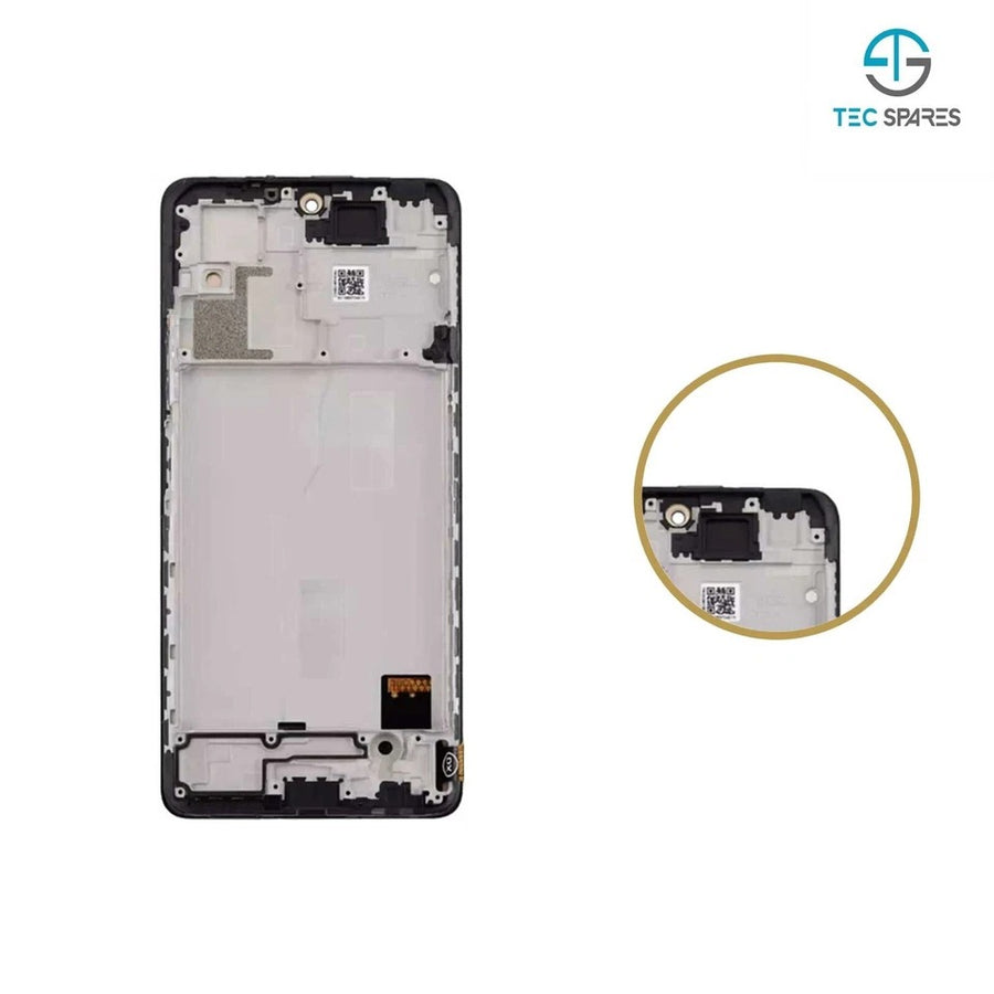 Xiaomi Redmi Note 10 Pro M2101K6G, M2101K6R TFT LCD Display Touch Screen Digitizer Assembly +Frame