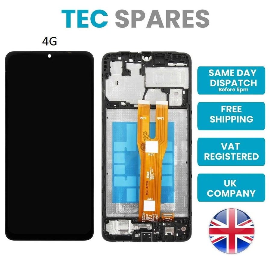 Samsung Galaxy A06 4G SM-A065 Replacement LCD Display Screen Touch Digitizer +Frame