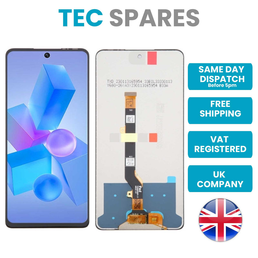 Infinix Hot 40 X6836 Replacement LCD Display Touch Screen Digitizer Assembly