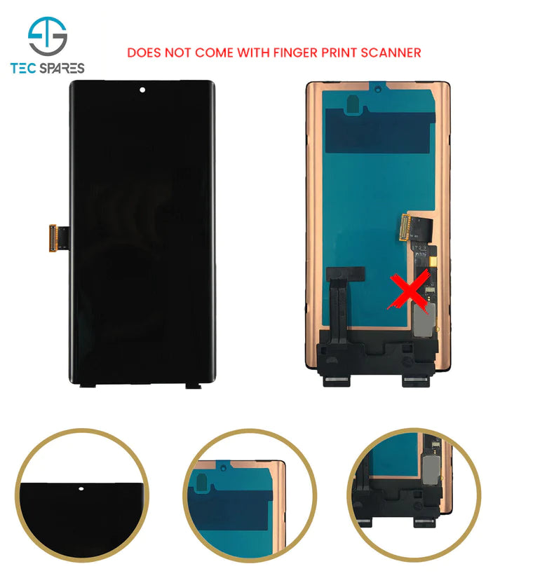 LCD For Google Pixel 6 Pro OLED Display Screen Digitizer Screen Replacement