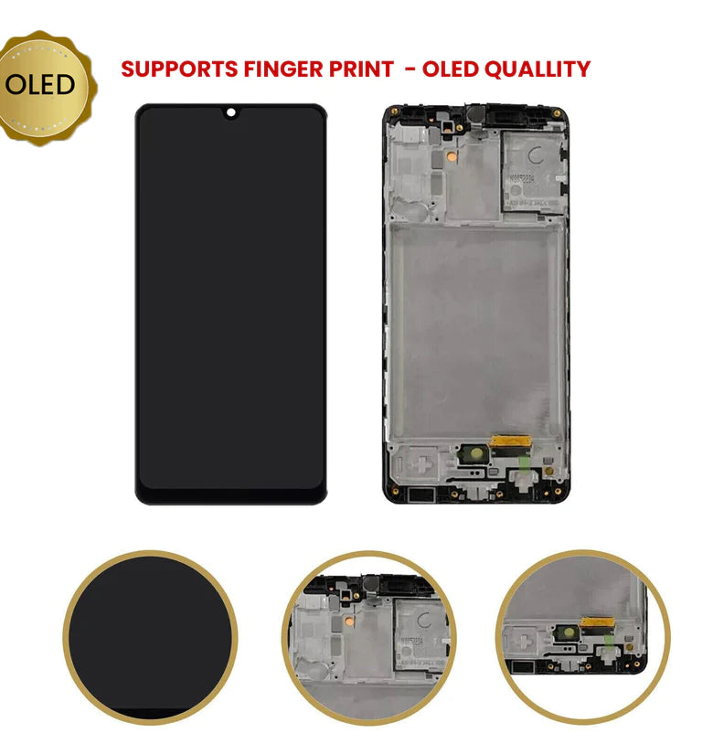 Lcd Display For Samsung Galaxy A31 / A315F Touch Screen Digitizer With Frame -UK