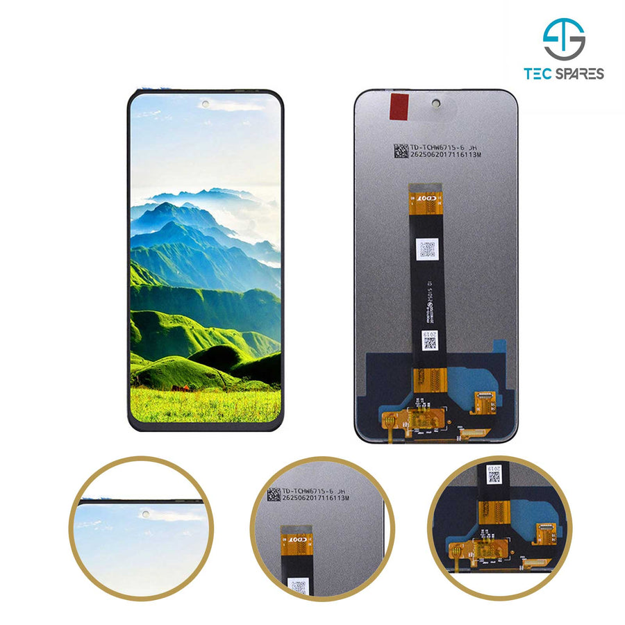 TCL 60SE NXTPAPER 5G T521K LCD Touch Screen Display Digitizer Replacement