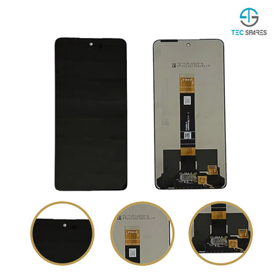 TCL 50 SE LCD Display Touch Screen Digitizer Full Assembly Replacement Black