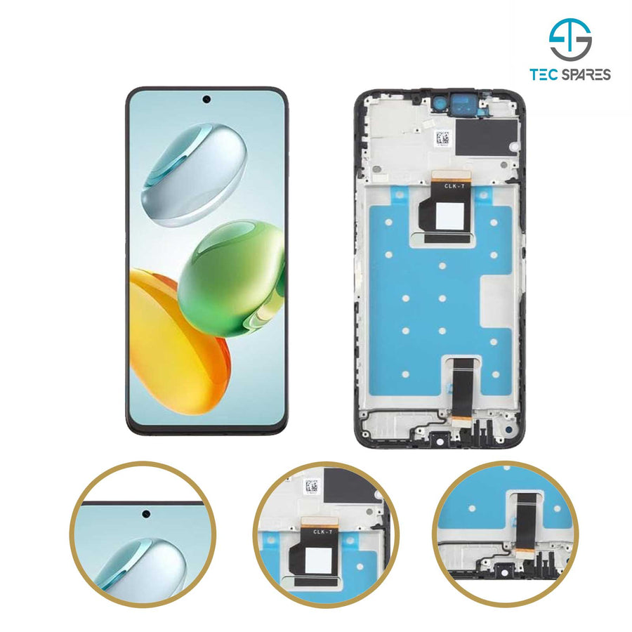 Huawei Honor 200 Smart ALT-NX1 LCD Display Touch Screen Digitizer + FRAME