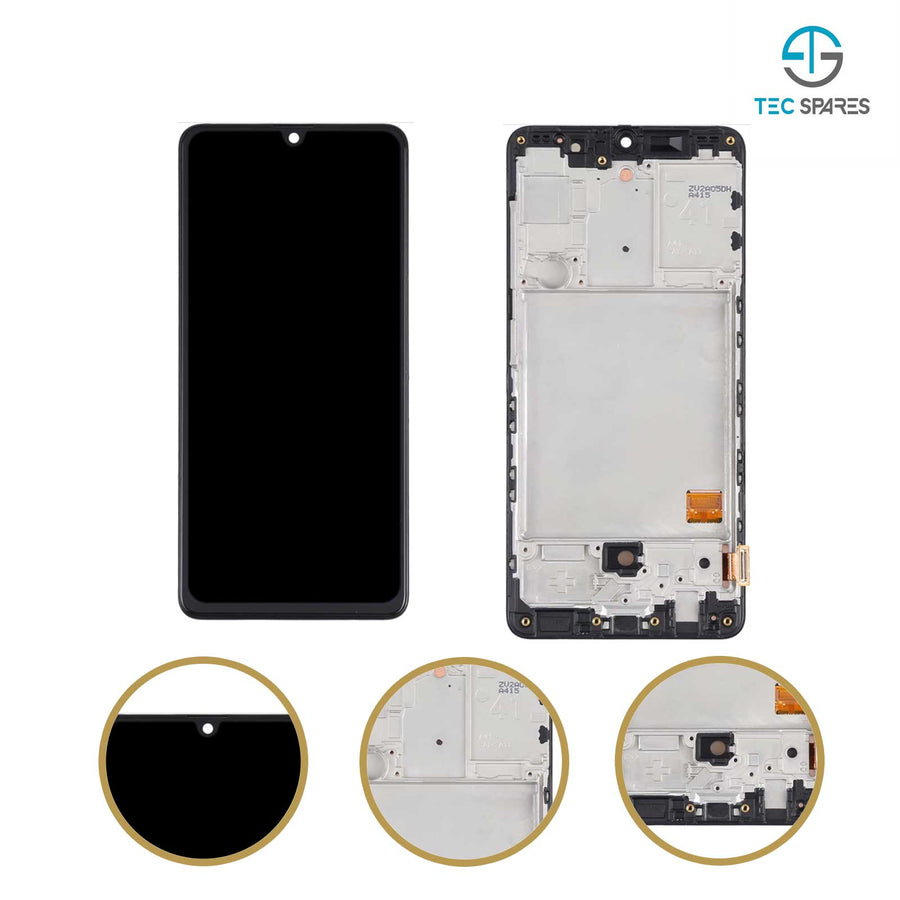 Samsung Galaxy A41 SM-A415 Incell TFT LCD Display Screen Touch Digitizer + Frame