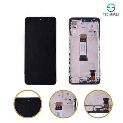 Xiaomi Redmi 12 5g 23076RN4BI LCD Screen Display Touch Replacement FRAME