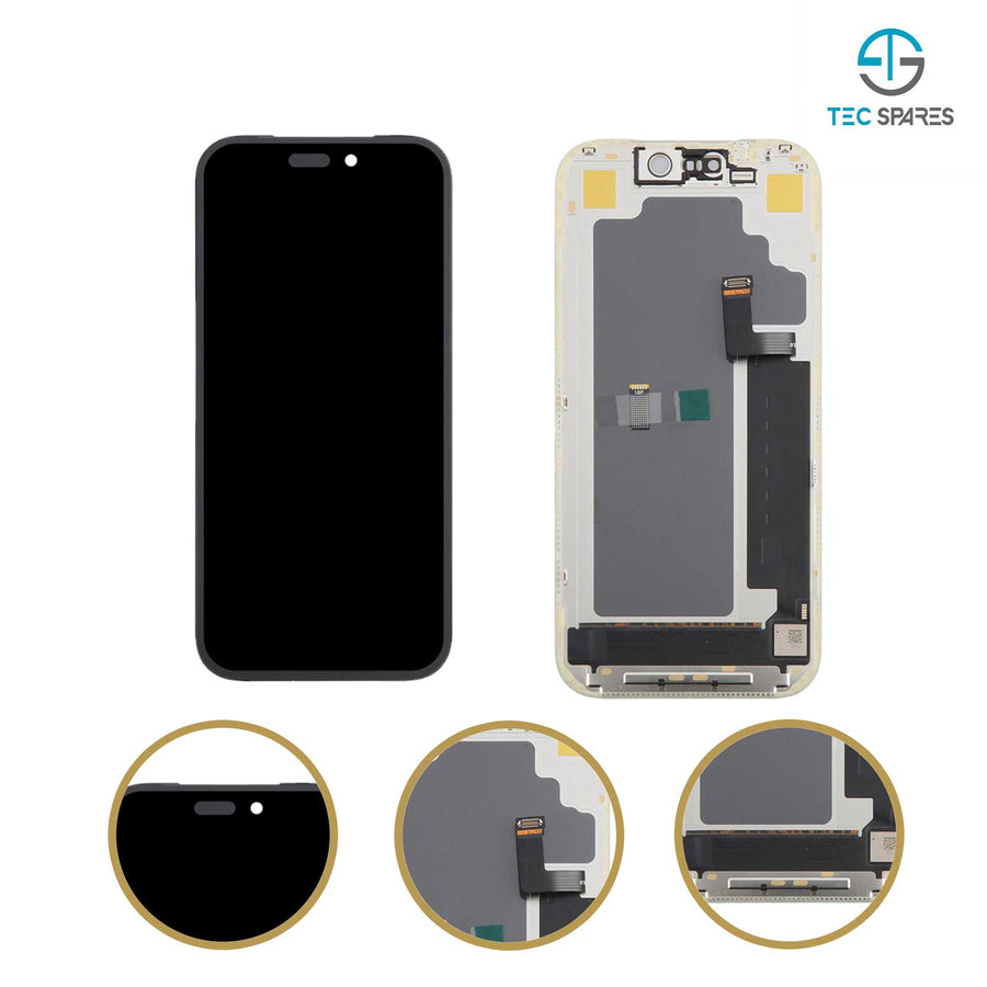 iPhone 17 PRO A3523, A3522 Hard OLED LCD Display Touch Screen Digitizer