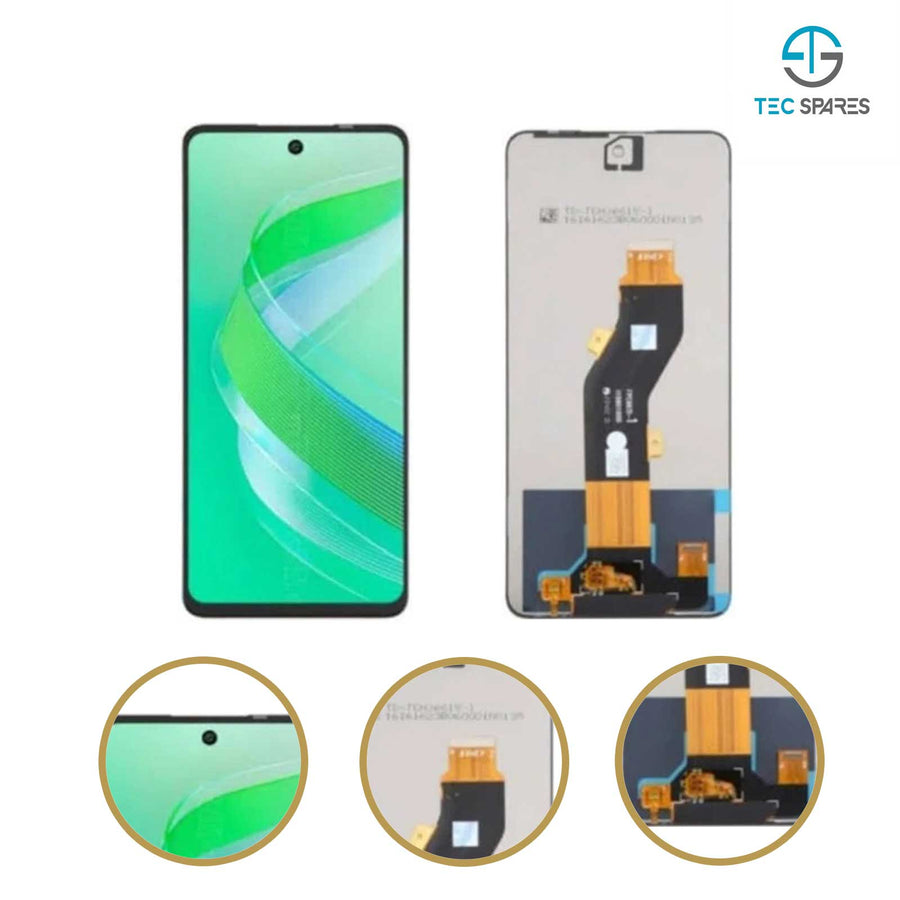 Infinix Hot 40i X6528B LCD Display Touch Screen Digitizer Replacement - UK Stock