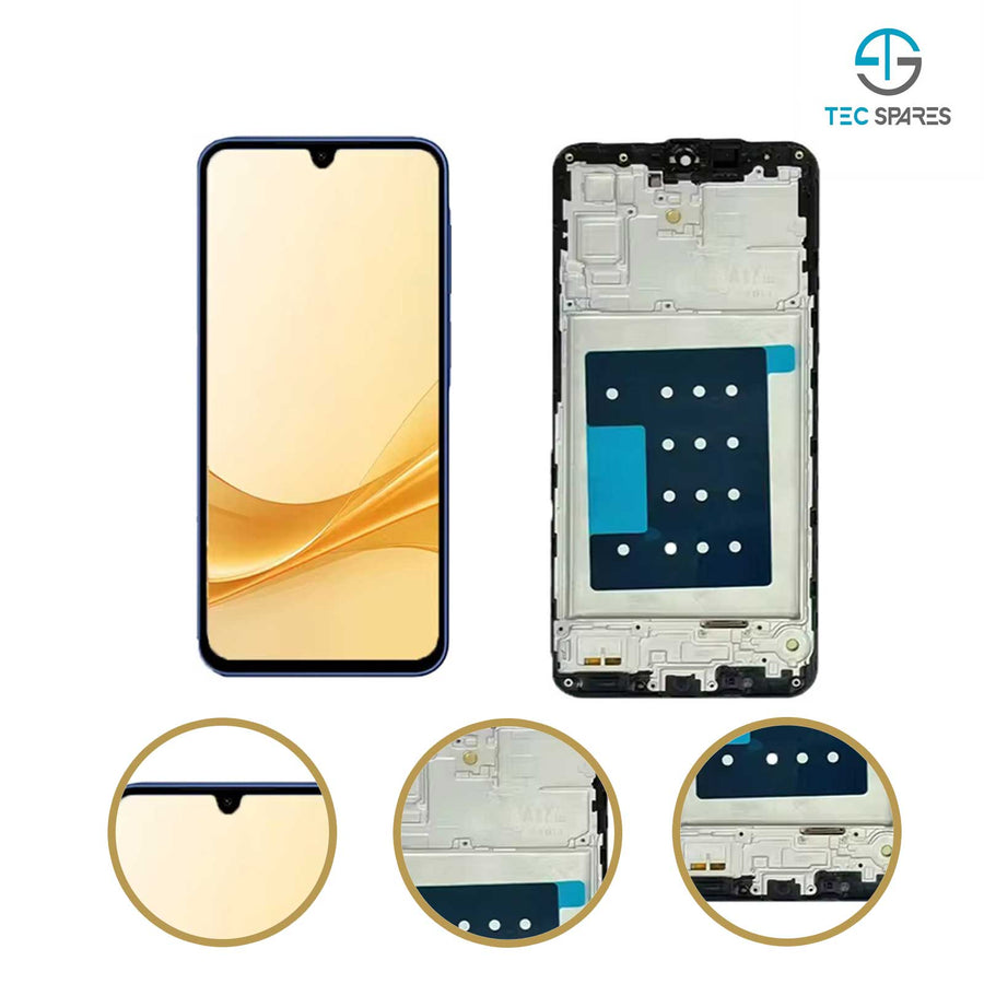 Samsung Galaxy A17 4G A175F, A175F/DS,A176M TFT LCD Display Touch Screen + FRAME