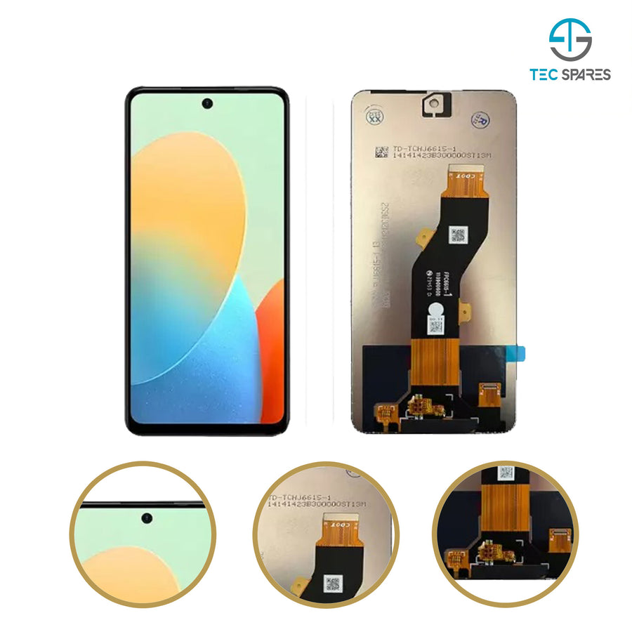 LCD For Tecno Pop 8 BG6h, BG6i Touch Screen Digitizer Replacement UK Stock