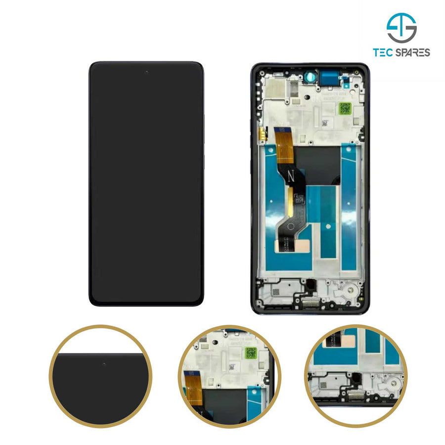 Motorola Moto G86 XT2527-2 Replacement OLED LCD Touch Screen Display FRAME