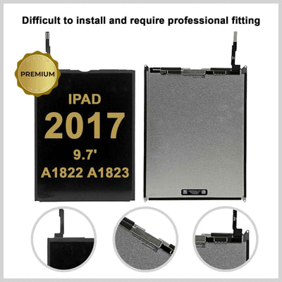 For iPad 2017 9.7 A1822 A1823 Internal Inner LCD screen Display Replacement