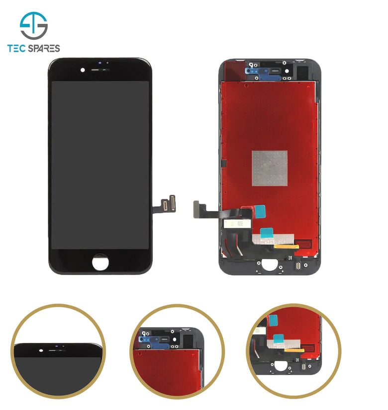 LCD For iPhone SE 3rd Gen 2022 Display Touch Screen Replacement Digitizer Glass - Black