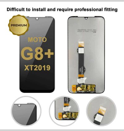 LCD Screen For Motorola Moto G8 Plus G8+ Display Touch Digitizer Black