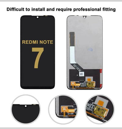 LCD Screen For Xiaomi Redmi Note 7 Replacement OEM Touch Assembly Black