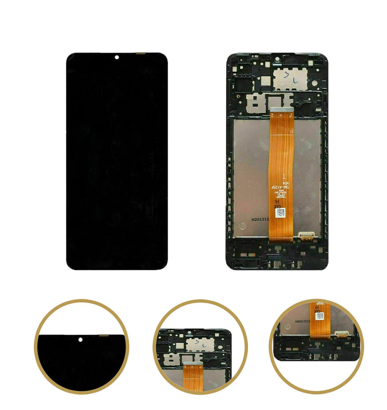 Samsung Galaxy A02 SM-A022F LCD Touch Digitizer Screen Replacement +Frame