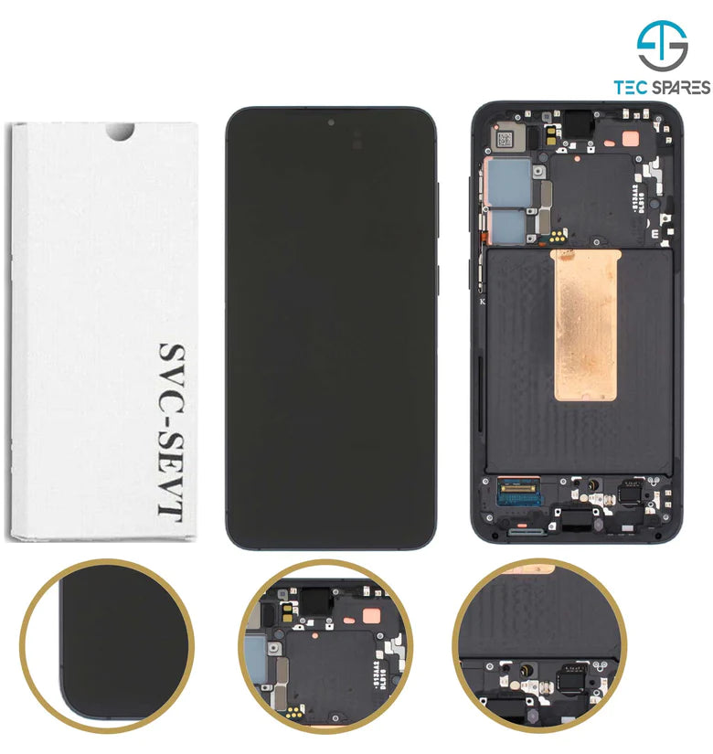 LCD For Samsung Galaxy S23+ S916b Complete Display Screen Service Pack FRAME