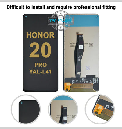 Huawei Honor 20 Pro YAL-L41 LCD Display Touch Screen Digitizer Glass Lens OEM