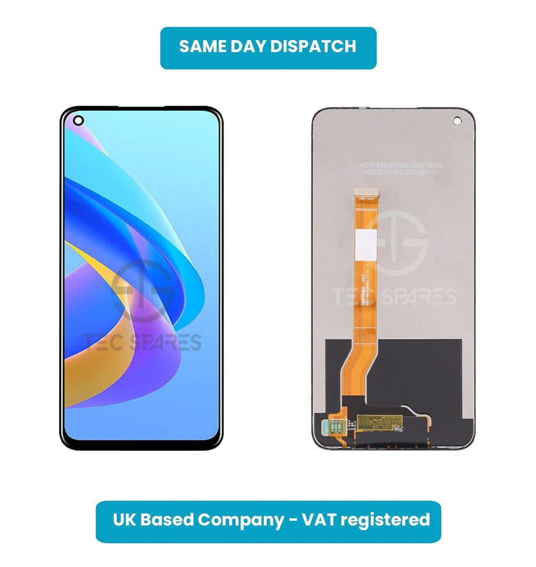 OPPO A76 CPH2375 Replacement LCD Display Touch Screen Panel UK Stock - Black