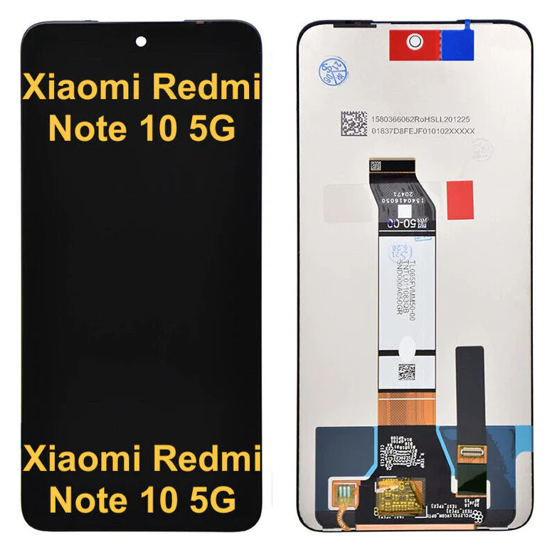 Xiaomi Redmi Note 10 5G M2103K19G LCD Display Touch Screen Glass Replacement