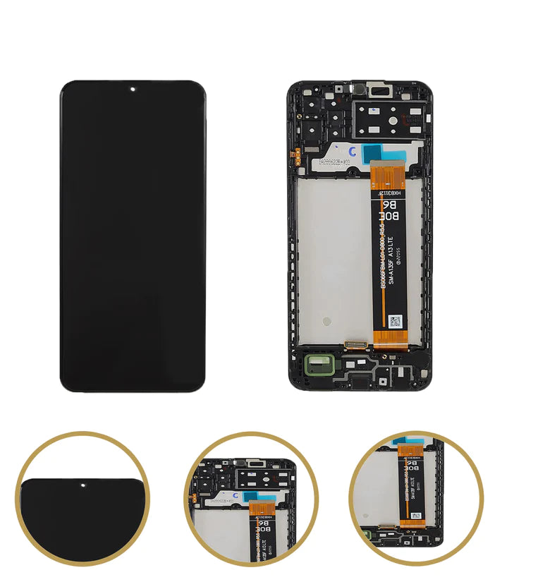 Samsung Galaxy A13 4G 6.6 SM-A137F A135F 2022 LCD Touch Screen Display Replacement + Frame