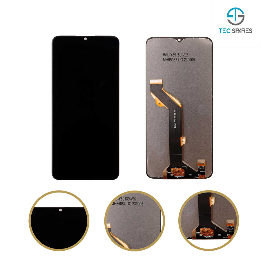 TCL 406 T506K Complete LCD Touch Screen Display Digitizer Replacement