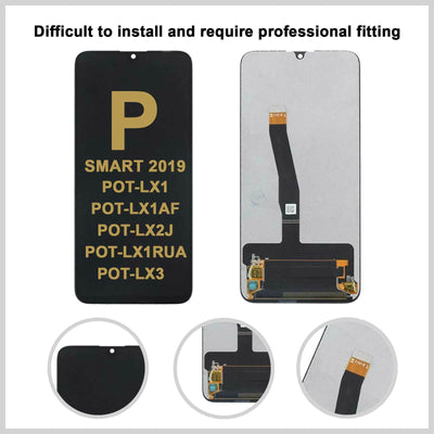 Huawei P Smart 2019 POT-LX1 LCD Touch Screen Digitizer Replacement No Frame