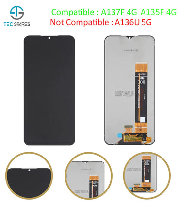 Samsung Galaxy A13 4G 6.6 2022 SM-A137F A135F LCD Touch Screen Display Replacement