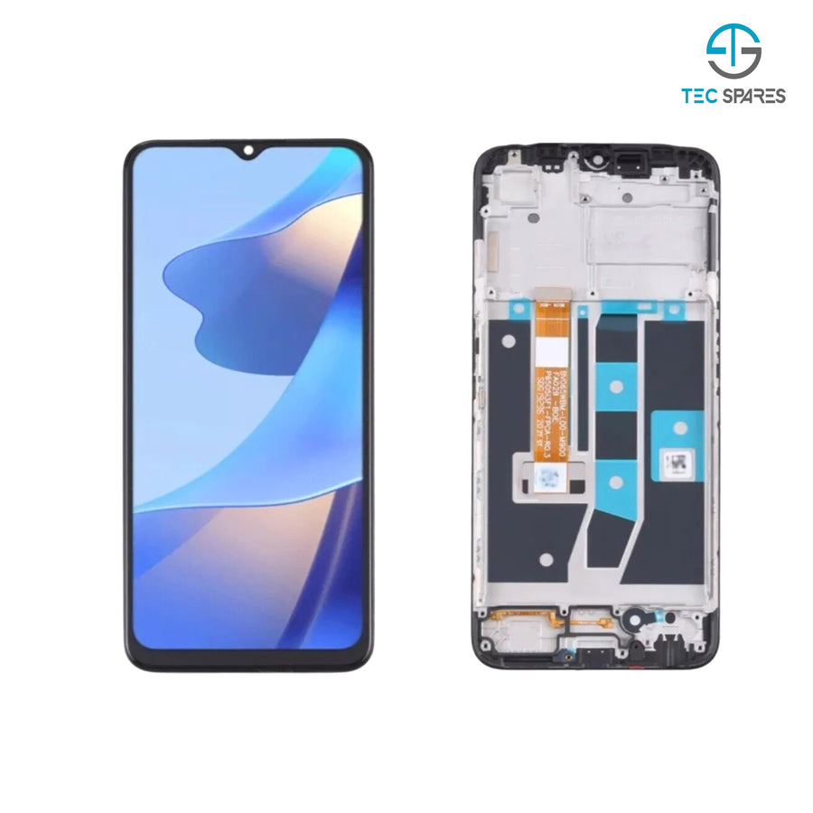 OPPO A16/A16S CPH2271 6.52” Replacement LCD Display Touch Screen Digitizer Frame