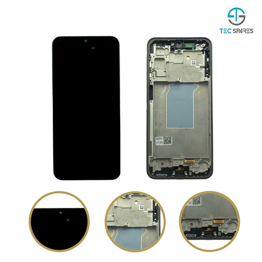 Samsung Galaxy A26 SM-A266E, SM-A266E/DS, SM-A266B TFT LCD Display Touch Screen + Frame