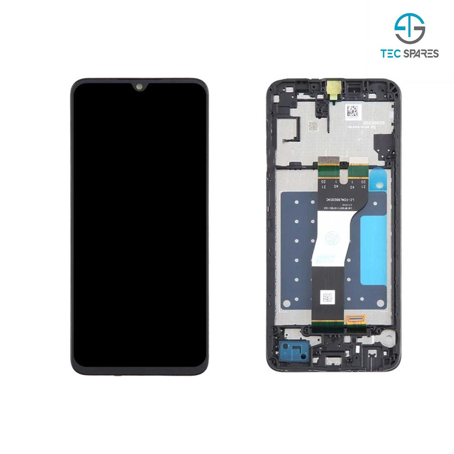 LCD For Galaxy A05s SM-A057F Screen Digitizer Full Assembly Replacement Frame