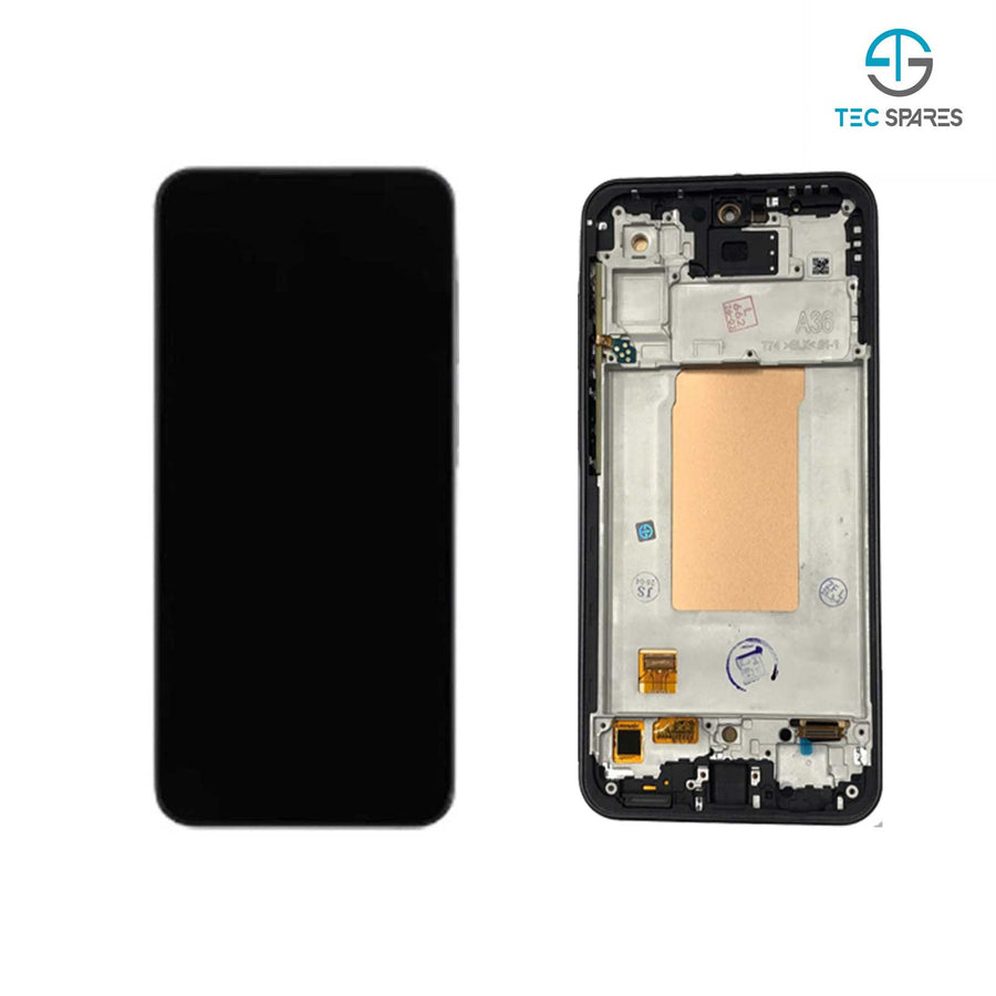Samsung Galaxy A36 SM-A366E, SM-A366E/DS OLED LCD Display Touch Screen + Frame