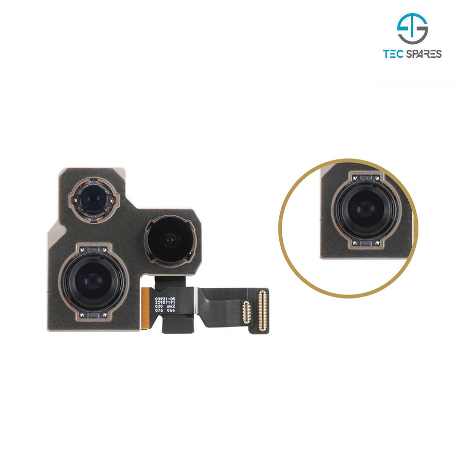 iPhone 14 PRO MAX A2894, A2651, A2893, A2895 Back Rear Camera Replacement