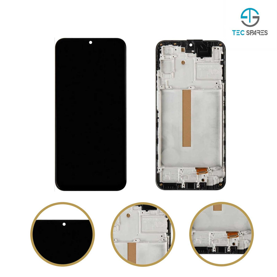 Samsung Galaxy A25 SM-A256 Incell TFT LCD Screen Display Digitizer + Frame