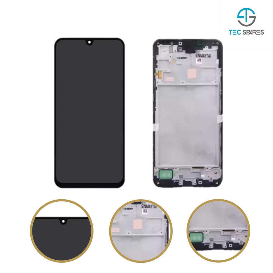 Samsung GALAXY A16 4G SM-A165F, SM-A165M OLED LCD Display Touch Screen + Frame